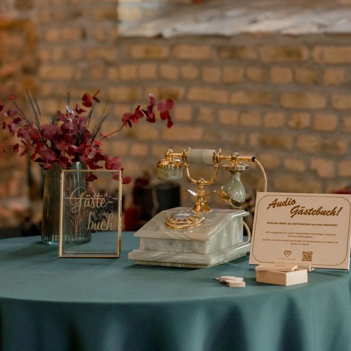 Нощна лампа Старинен ретро домашен телефон от бронз, мрамор и дърво