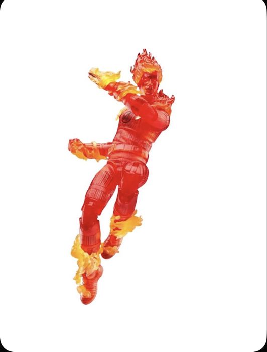 Marvel legends human torch/фигурка от хасбро факел