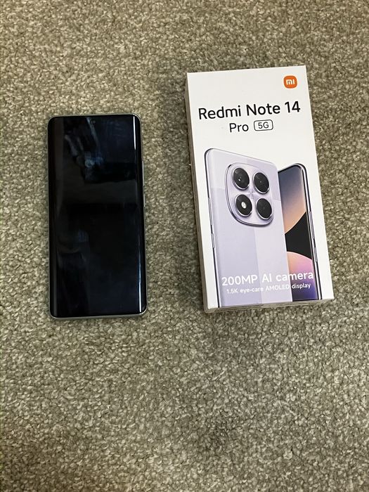 Redmi Note 14 pro 5g xiaomi 256gb 8+8 ram