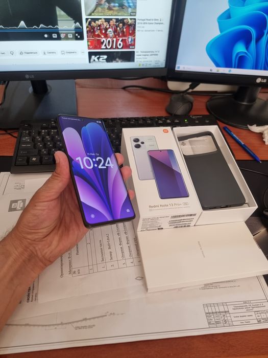 Redmi note 13pro +5G 12/256gb ochilmagan usta kurmagan aybi yuq tozza