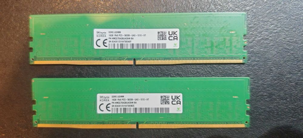 Продавам Нова Рам Памет Hynix 2x16Gb DDR5 5600Mhz