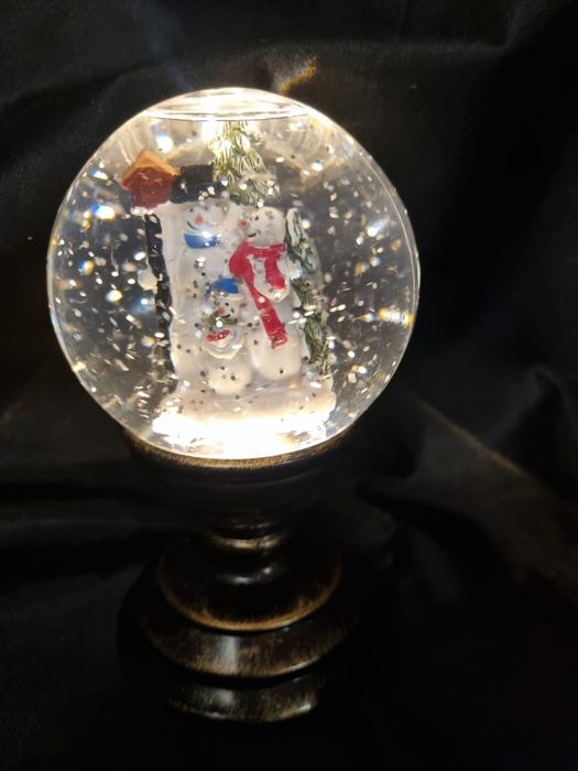 Glob cu zapada nou, in cutie.