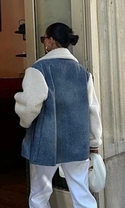 Чисто ново дънково яке размер м л.