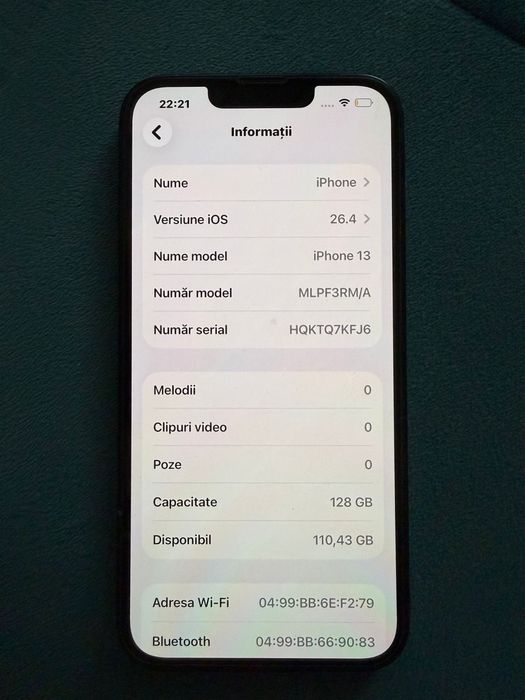 Iphone 13  128 gb