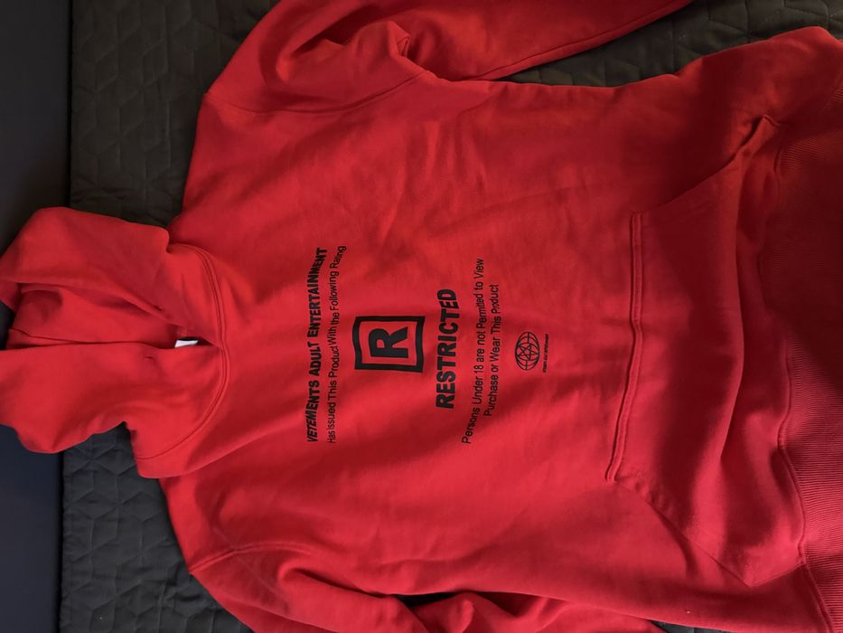 Hanorac Vetements Restriced