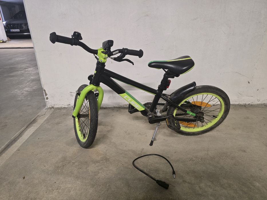 Cube 16" Cubie 160 детско колело 3-7г. с опция пом. колела