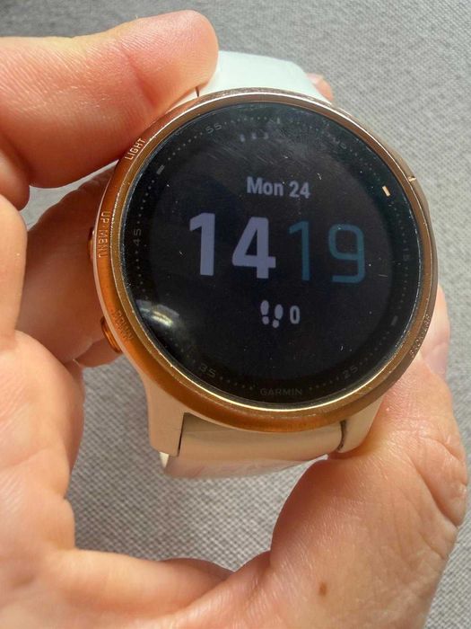 Garmin Fenix 6S Pro alb - rose gold