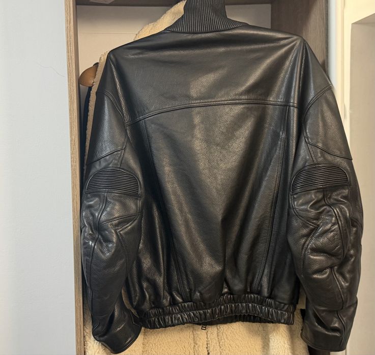 Jacheta Manokhi din piele naturală