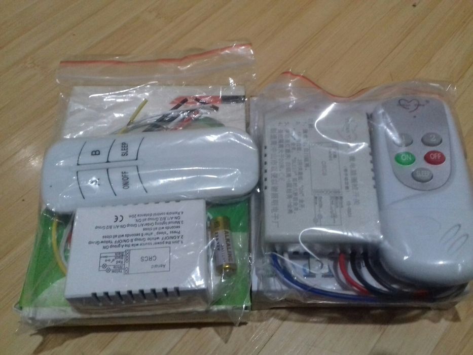 Telecomanda+receptor lustra 2canale