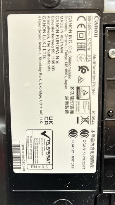 Multifunctional Canon TR4650