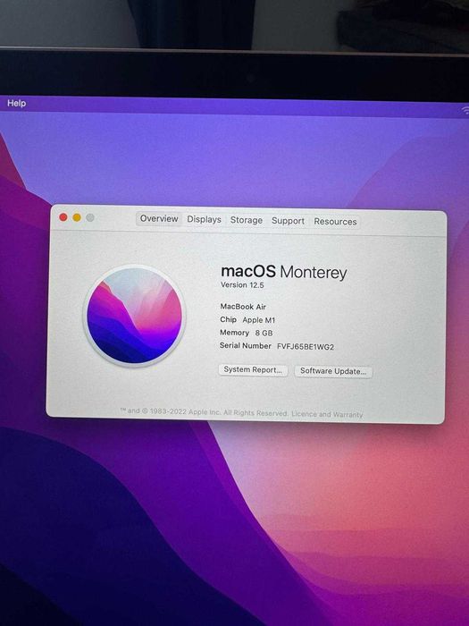 Laptop Macbook Air M1