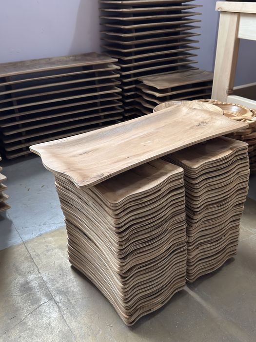 Доска для подачи стейков, размер 60*25см