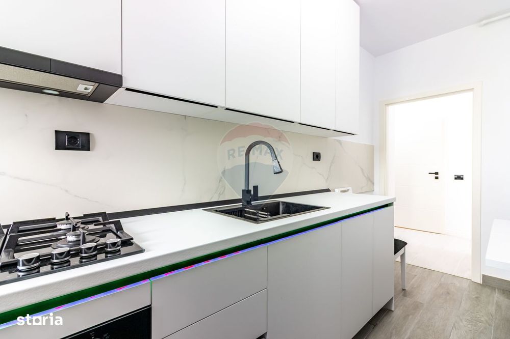 Apartament 2 camere Buftea | Bloc nou | Mobilat complet + parcare — fotografia 1