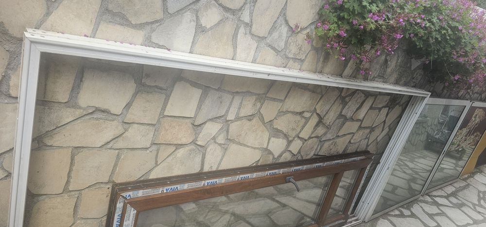Алуминиева плъзгаща дограма 2 бр