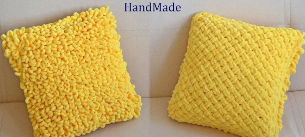 Принимаем заказы, свяжем подушки, пледы, шарфы и шапки из мягких пряже