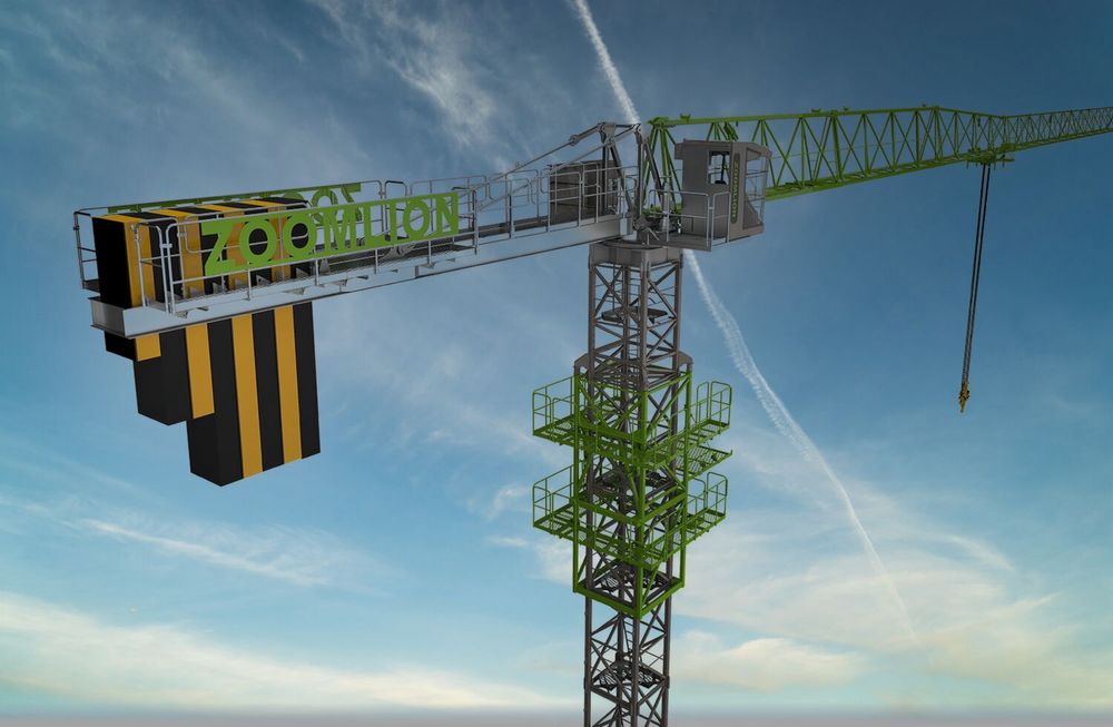 Башенный Zoomlion Кран 8 т