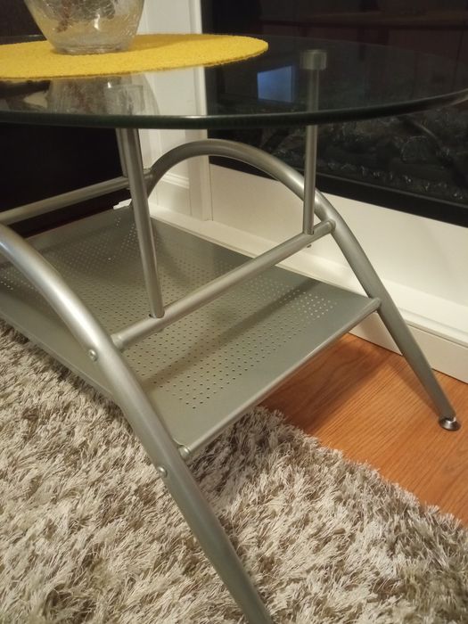 Măsuță sticlă 80/50/50