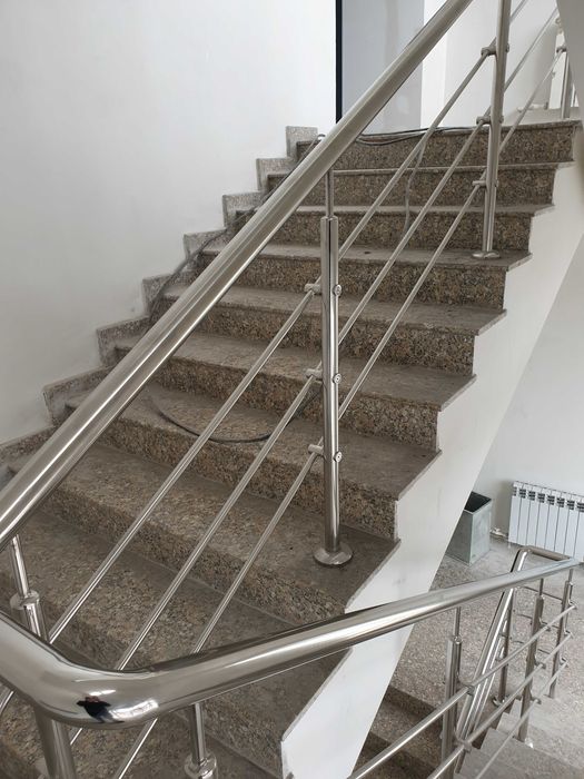 Перила из нержавеющей трубы