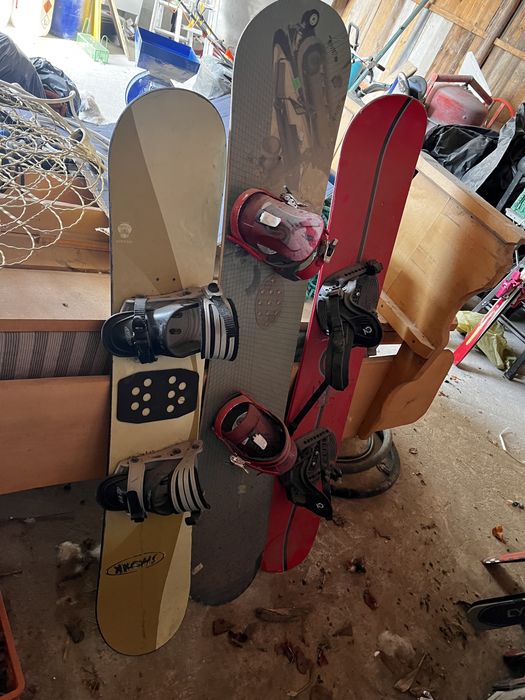 Vând schiuri și clapari