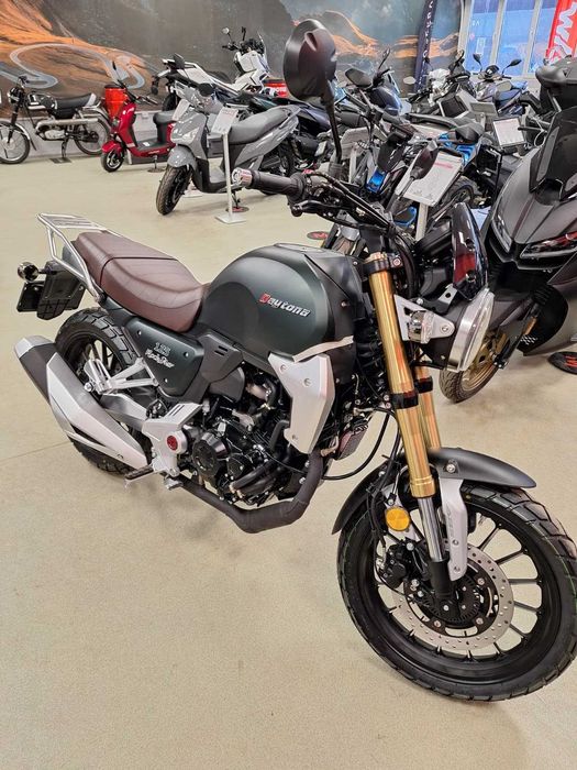 Motocicleta scrambler, Daytona Rockstar 125 cc, Permis A1, Rate !
