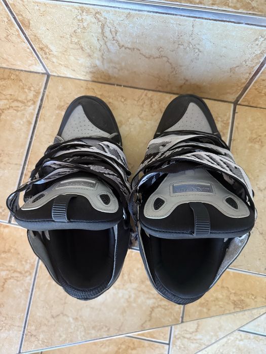 Lanvin Curb Black Reflective