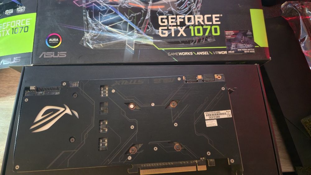Asus GTX 1070 Strix 8gb