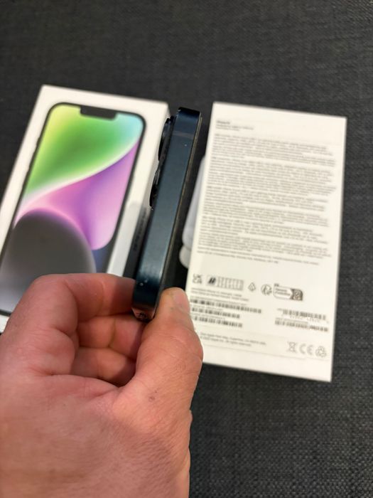 Черен Iphone 14 128gb midnight