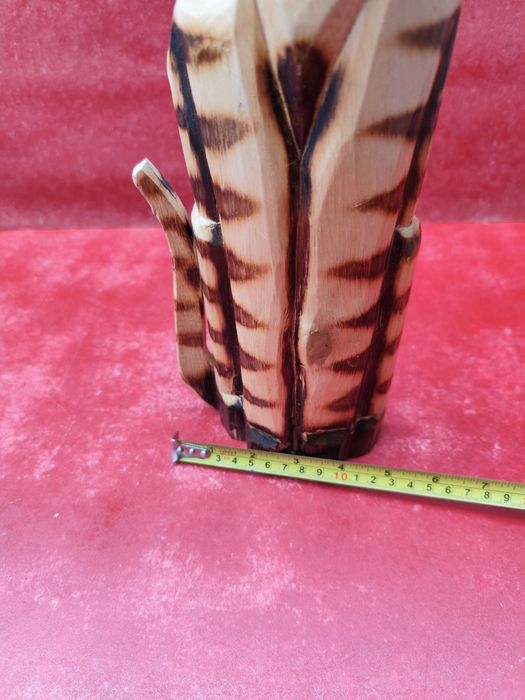 Pereche pisici din lemn