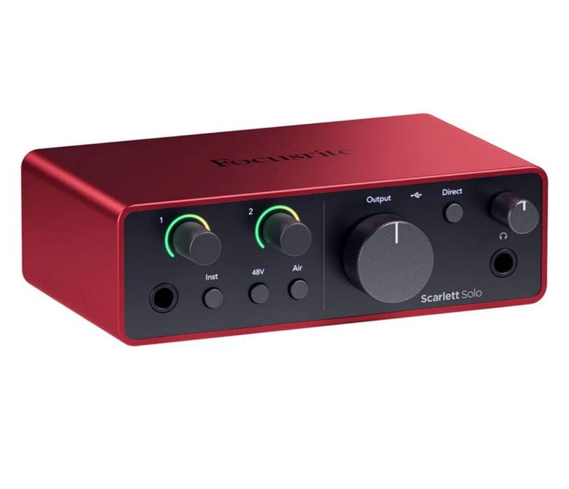 Focusrite Scarlett Solo 4Gen