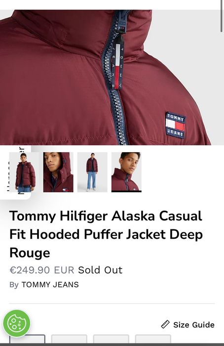 Мъжко пухено яке : Tommy Hilfiger Alaska Casual Fit Puffer Jacket S