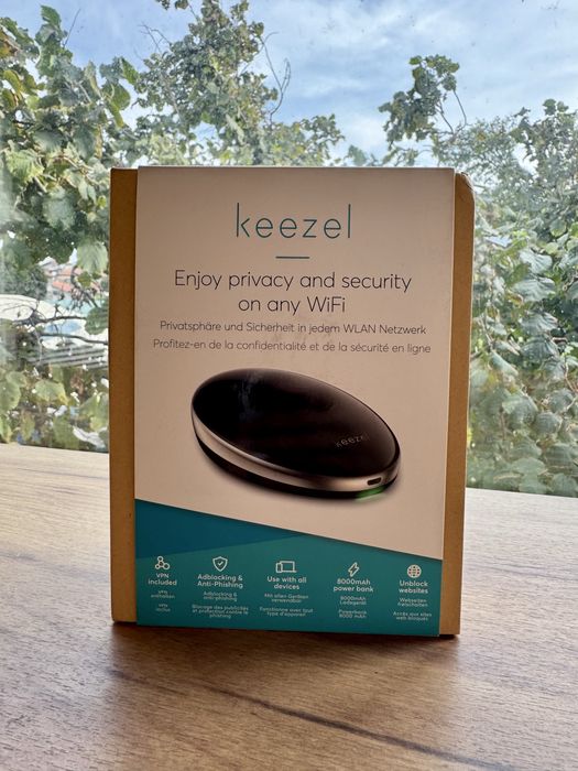 3 БРОЯ Keezel – преносимо устройство за сигурен интернет