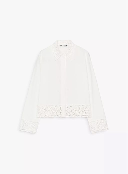 Риза със бродерия