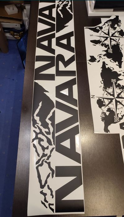 Set stickere Nissan Navara