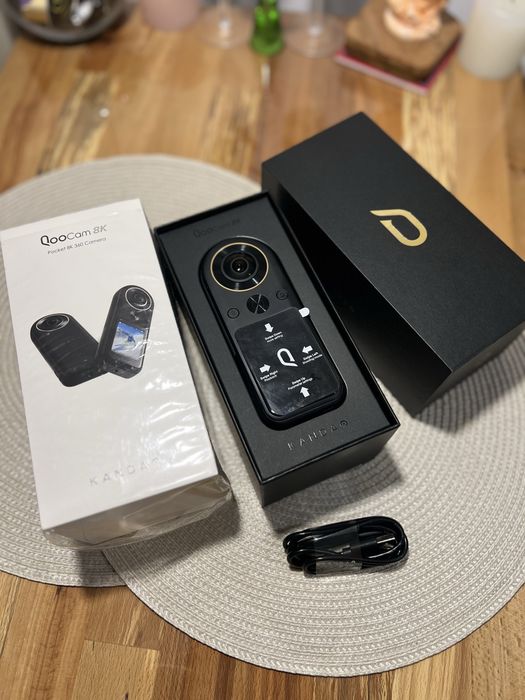 Camera Kandao QooCam 8K Enterprise 360 Stream live video 360° 4K