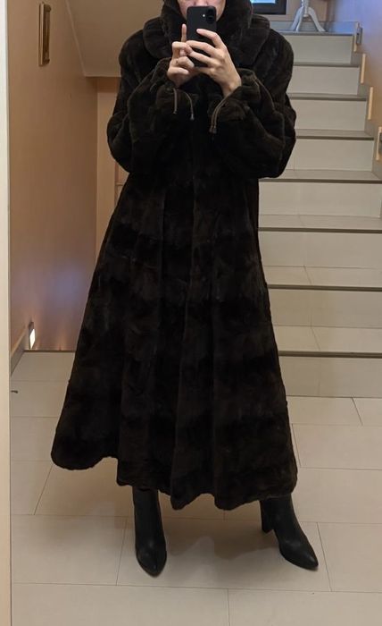 Blana naturala de nurca - lunga