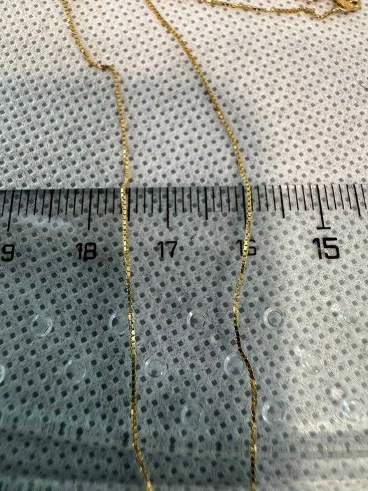 (Ag41) Lant ptr copii aur 18K B6091 - Certificat de garanție!