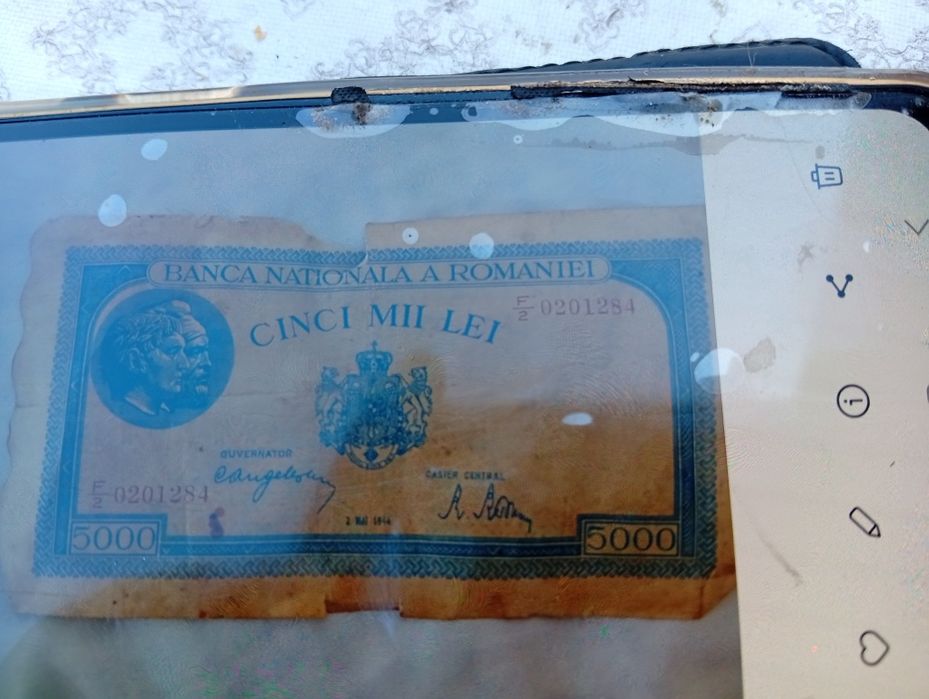 Band bancnota veche