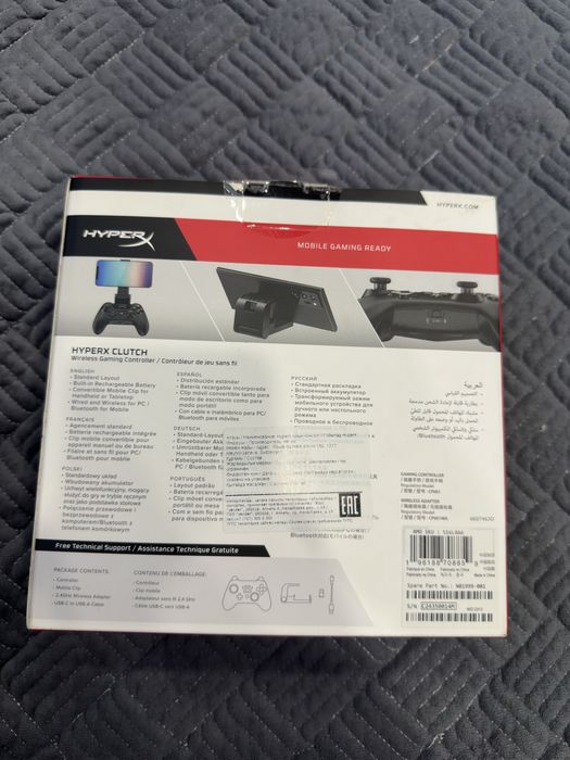 HyperX Clutch Wireless Геймпад Контроллер Джойстик