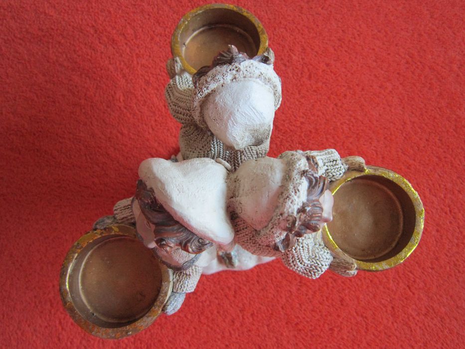 cadou Craciun decoratiune Colindatori vintage Germany 1990