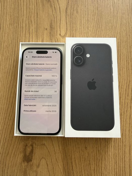 Vand iphone 16 ca si nou