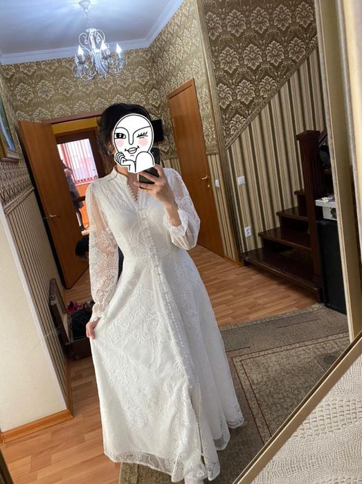 Белое платье