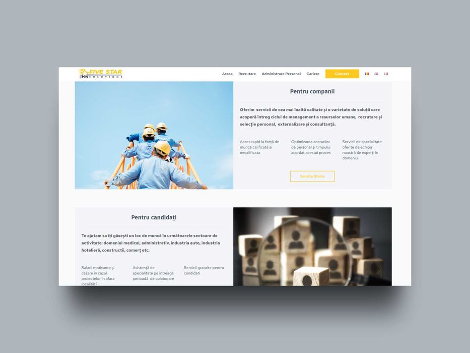 Dezvoltare site web/aplicatii mobile/branding/SEO, PrimoStudio.net