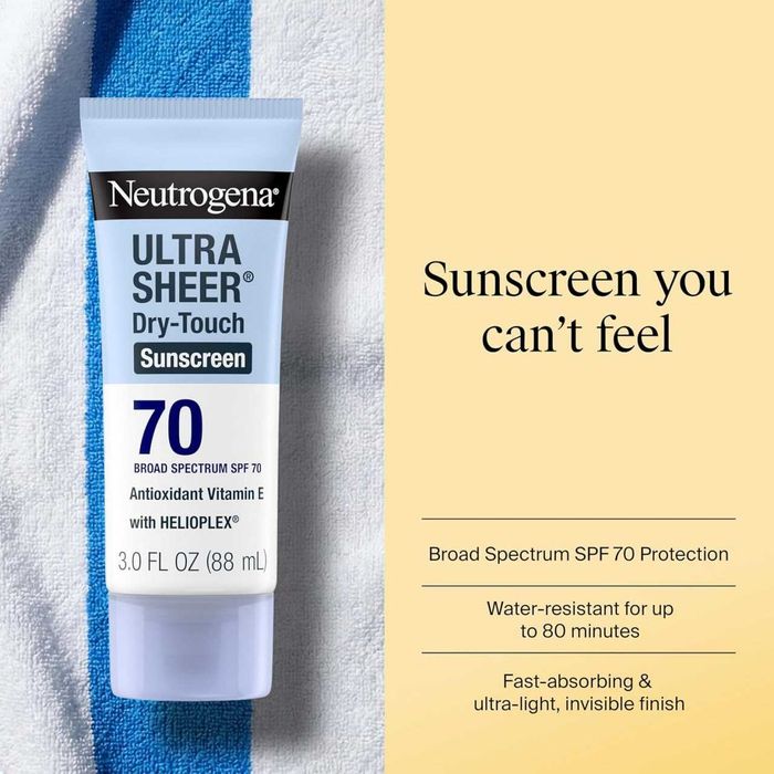 Neutrogena spf 70, Америка