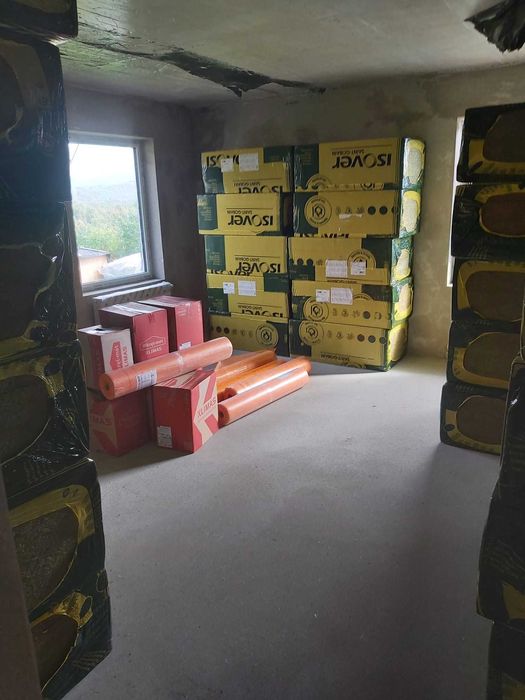 Vand  VATA BAZALTICA IZOVER 10 SAINTGOBAIN  cu intreg termosistemul