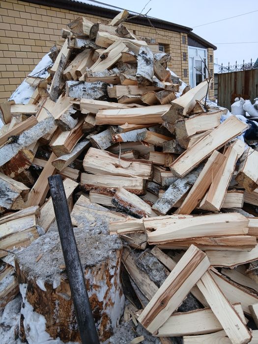 Продам дрова, сосна и берёза колотые