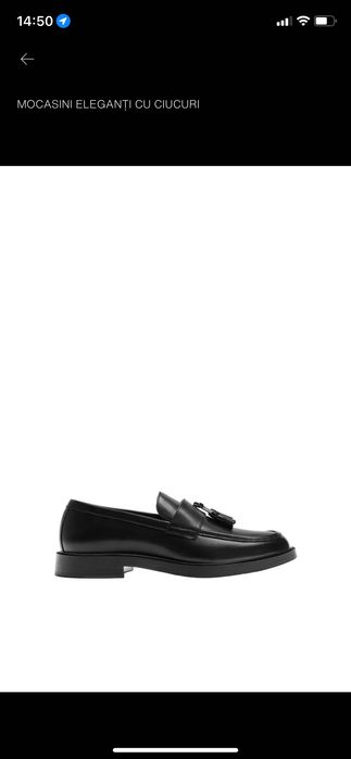 Vând mocasini Zara.