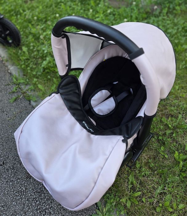 Vând Cărucior Krausman Trend Pro Pink 3 în 1
