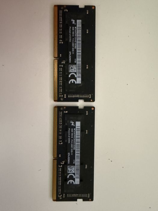 Ddr 4 laptop 2x4 gb