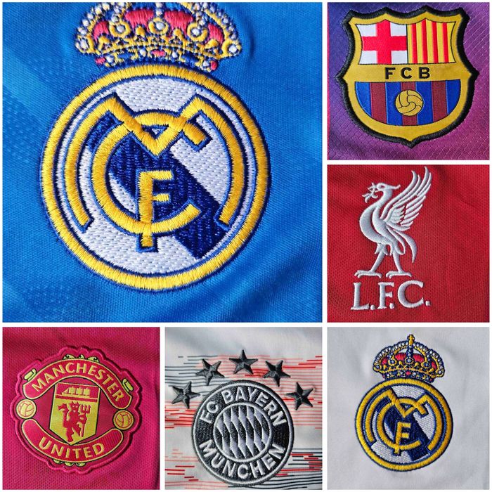 Футболни екипи Барселона, Реал,Ливърпул,Манчестър юнайтед,Байерн 25/26