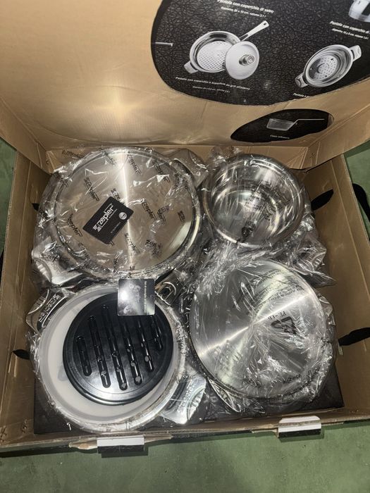 Zepter сервиз 24к и комплект за готвене